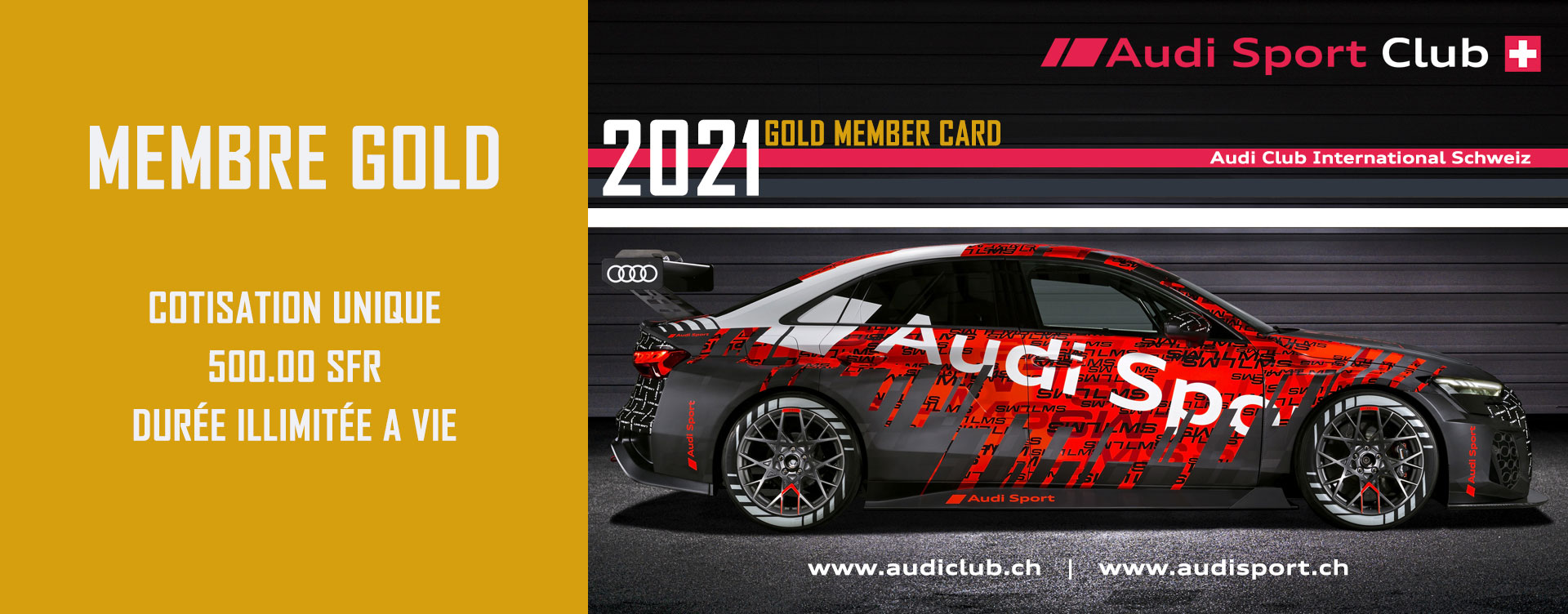 Carte Membre GOLD de l'ASCS
